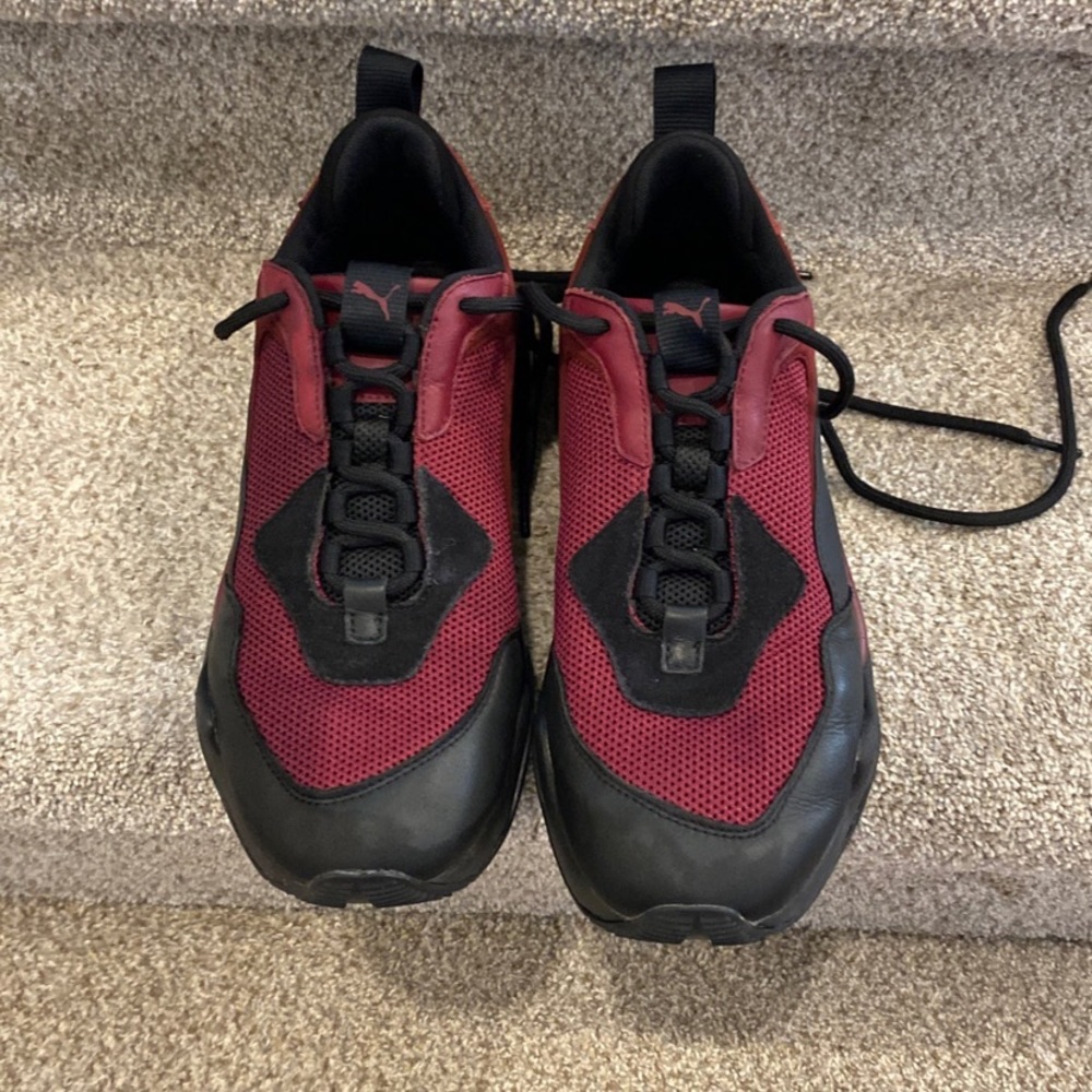 Puma Spectra Thunder Burgundy and Black size 8M
